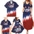 Custom Rugby USA Family Matching Summer Maxi Dress and Hawaiian Shirt American Icon - Wonder Print Shop