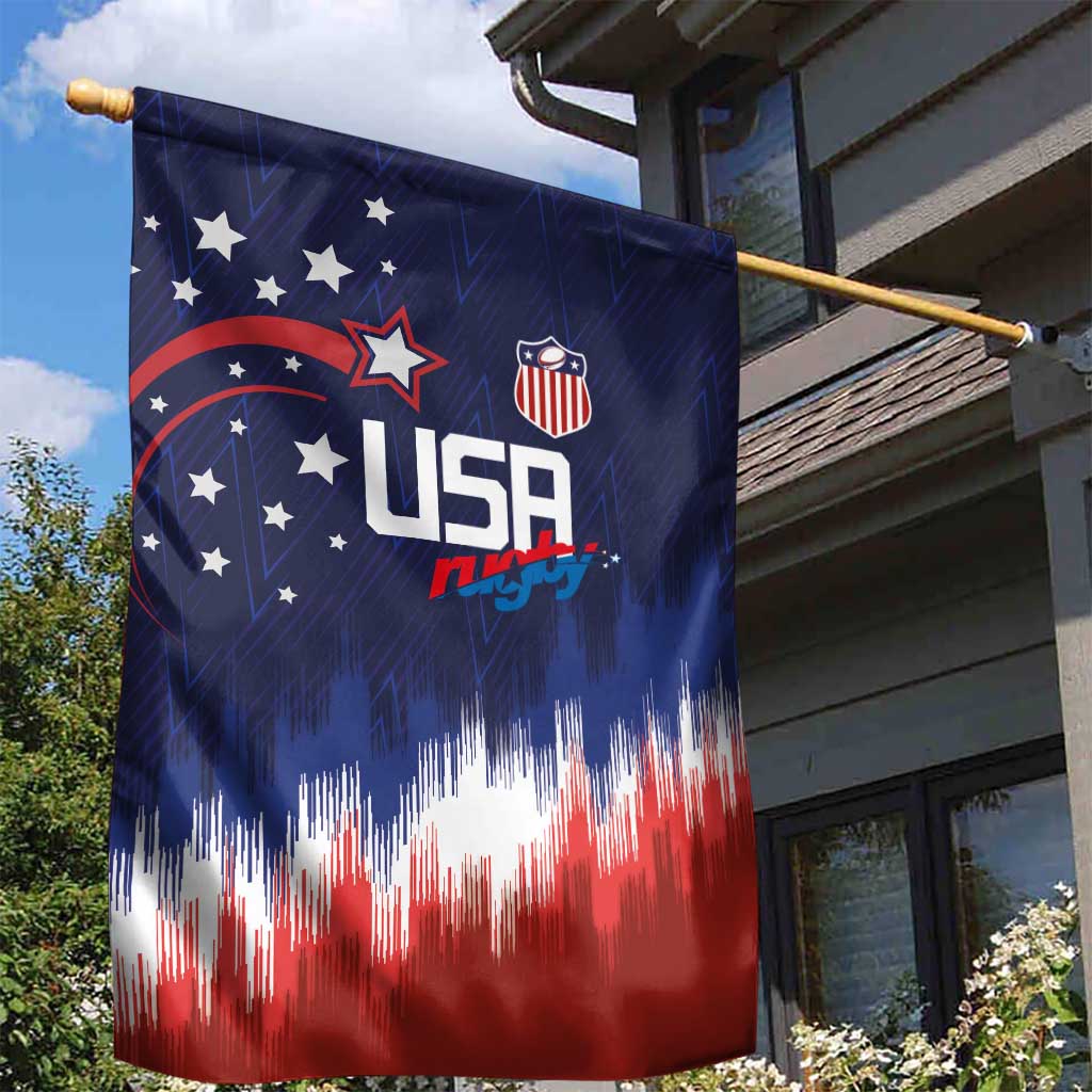 Rugby USA Garden Flag American Icon - Wonder Print Shop