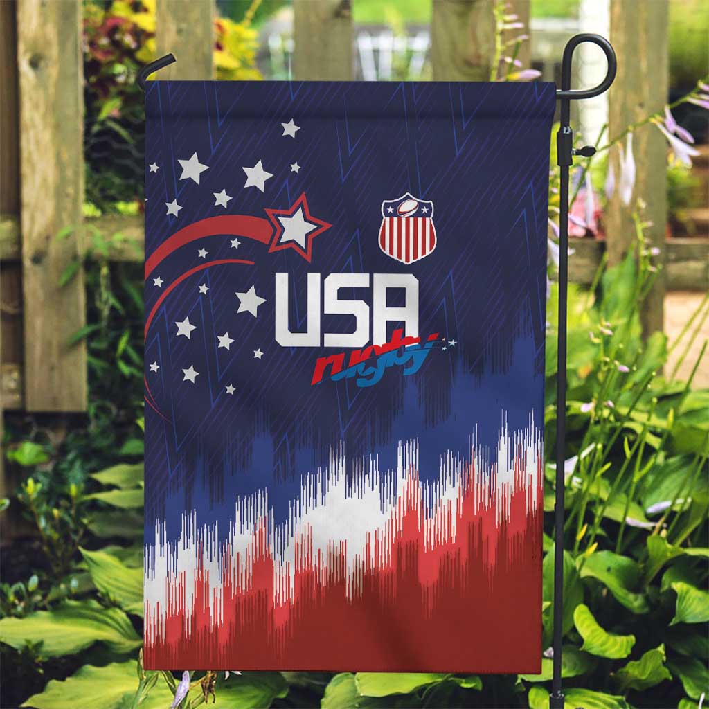 Rugby USA Garden Flag American Icon - Wonder Print Shop
