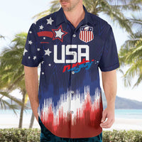 Custom Rugby USA Hawaiian Shirt American Icon - Wonder Print Shop
