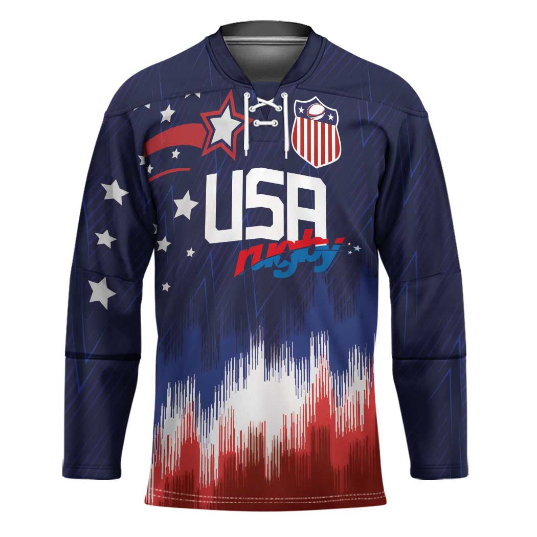 Custom Rugby USA Hockey Jersey American Icon - Wonder Print Shop