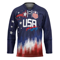 Custom Rugby USA Hockey Jersey American Icon - Wonder Print Shop
