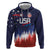 Custom Rugby USA Hoodie American Icon - Wonder Print Shop