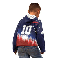 Custom Rugby USA Kid Hoodie American Icon - Wonder Print Shop