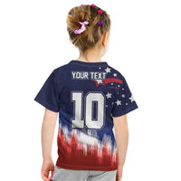 Custom Rugby USA Kid T Shirt American Icon - Wonder Print Shop