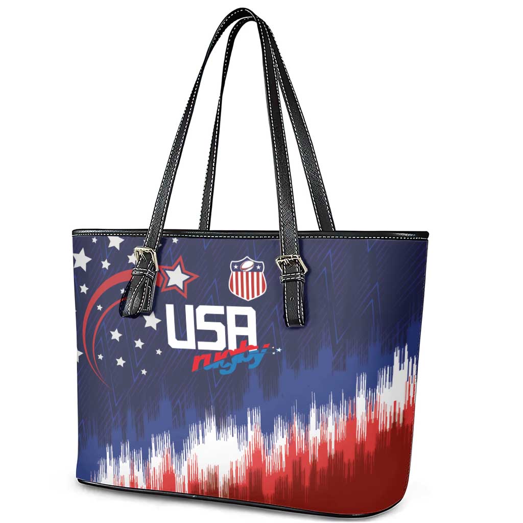Rugby USA Leather Tote Bag American Icon - Wonder Print Shop