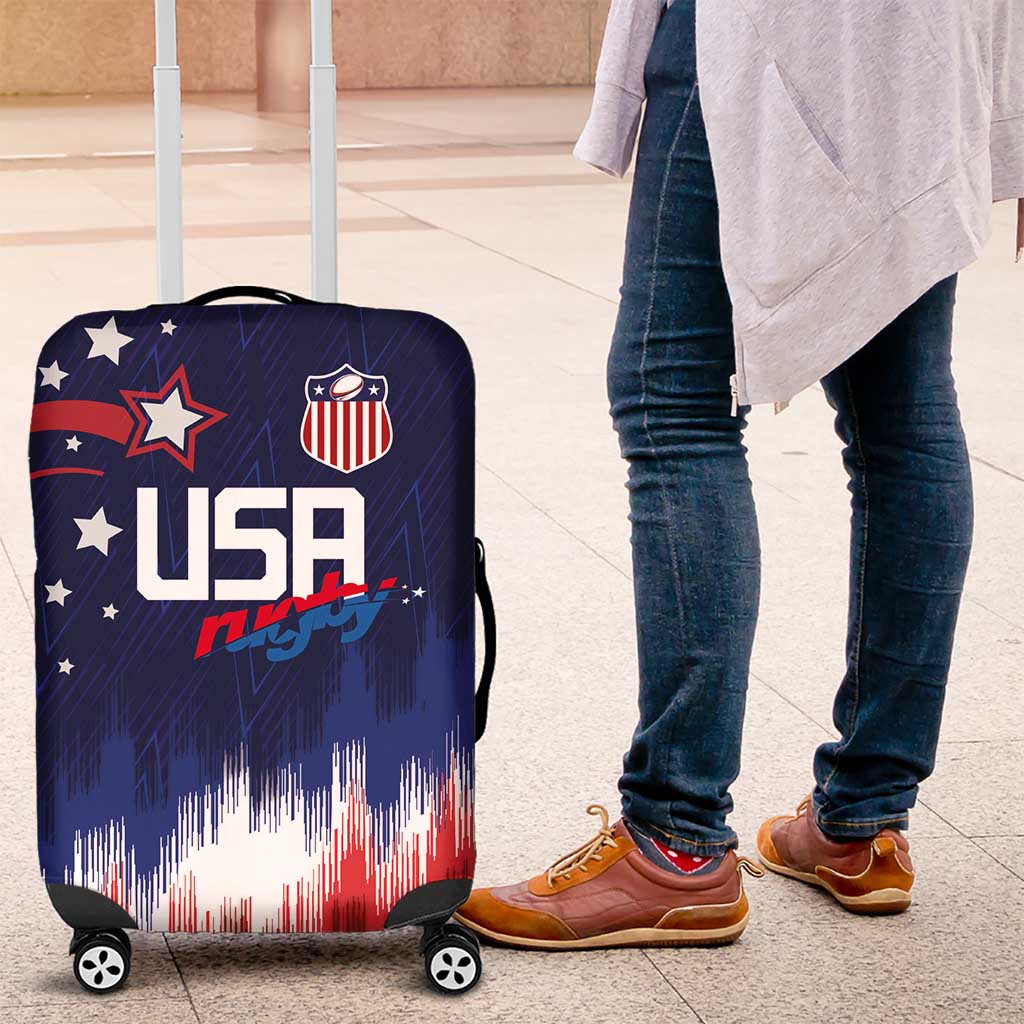 Rugby USA Luggage Cover American Icon - Wonder Print Shop
