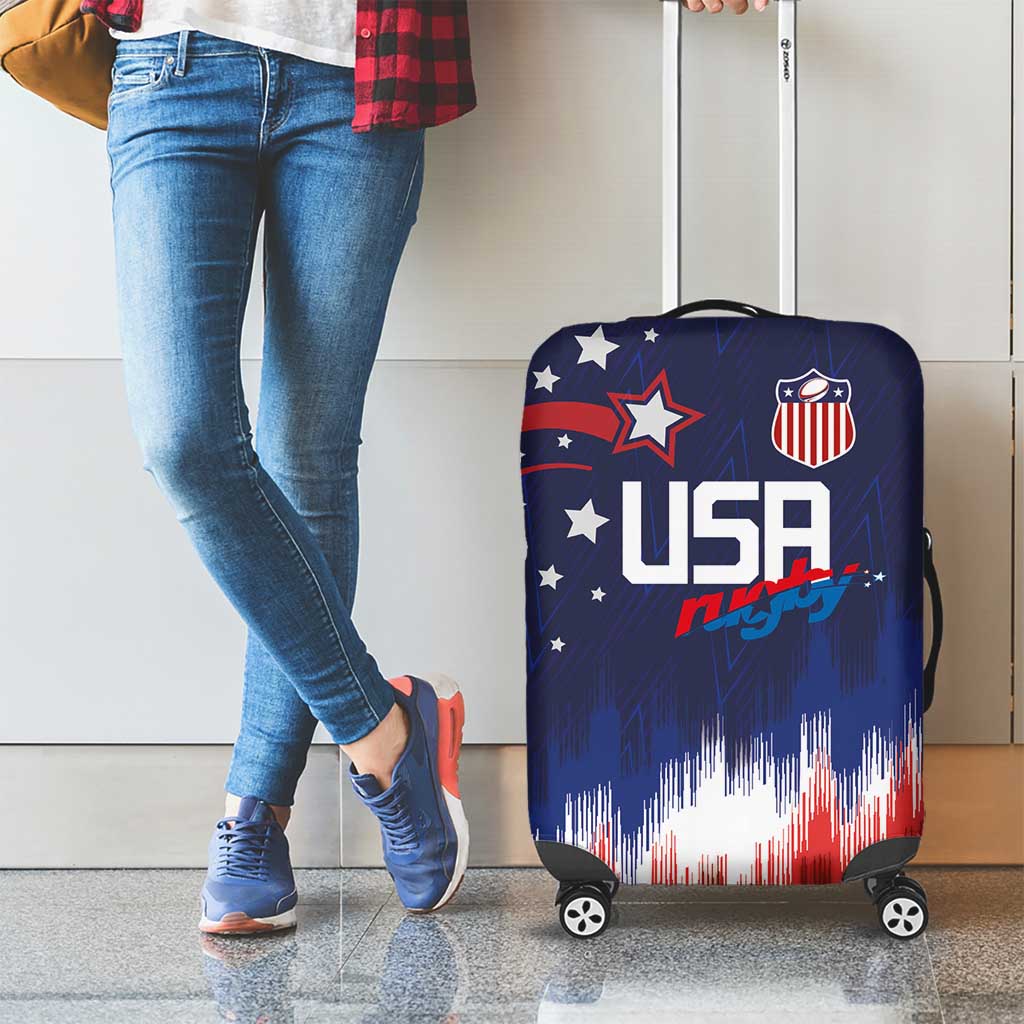Rugby USA Luggage Cover American Icon - Wonder Print Shop