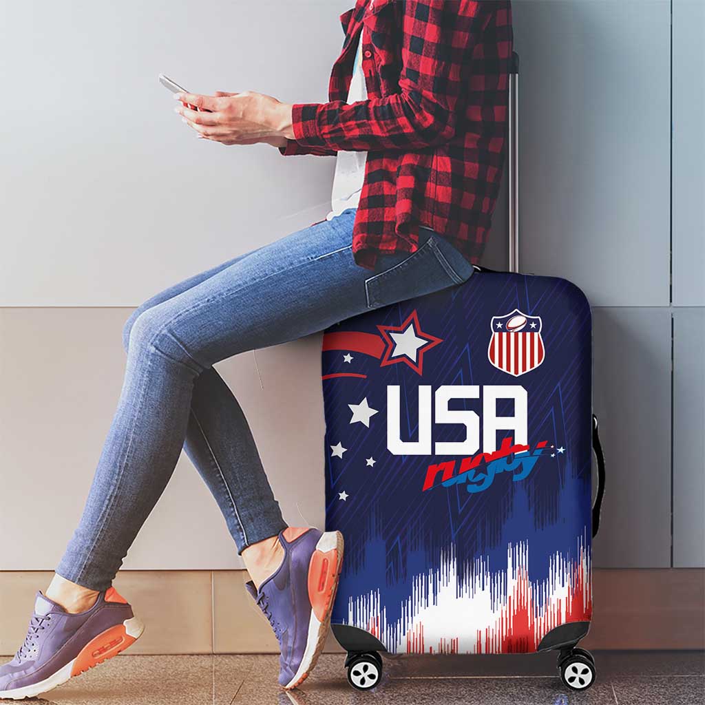 Rugby USA Luggage Cover American Icon - Wonder Print Shop