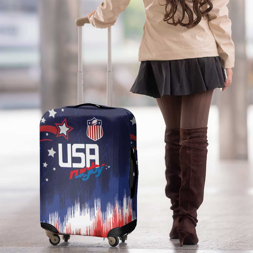 Rugby USA Luggage Cover American Icon - Wonder Print Shop