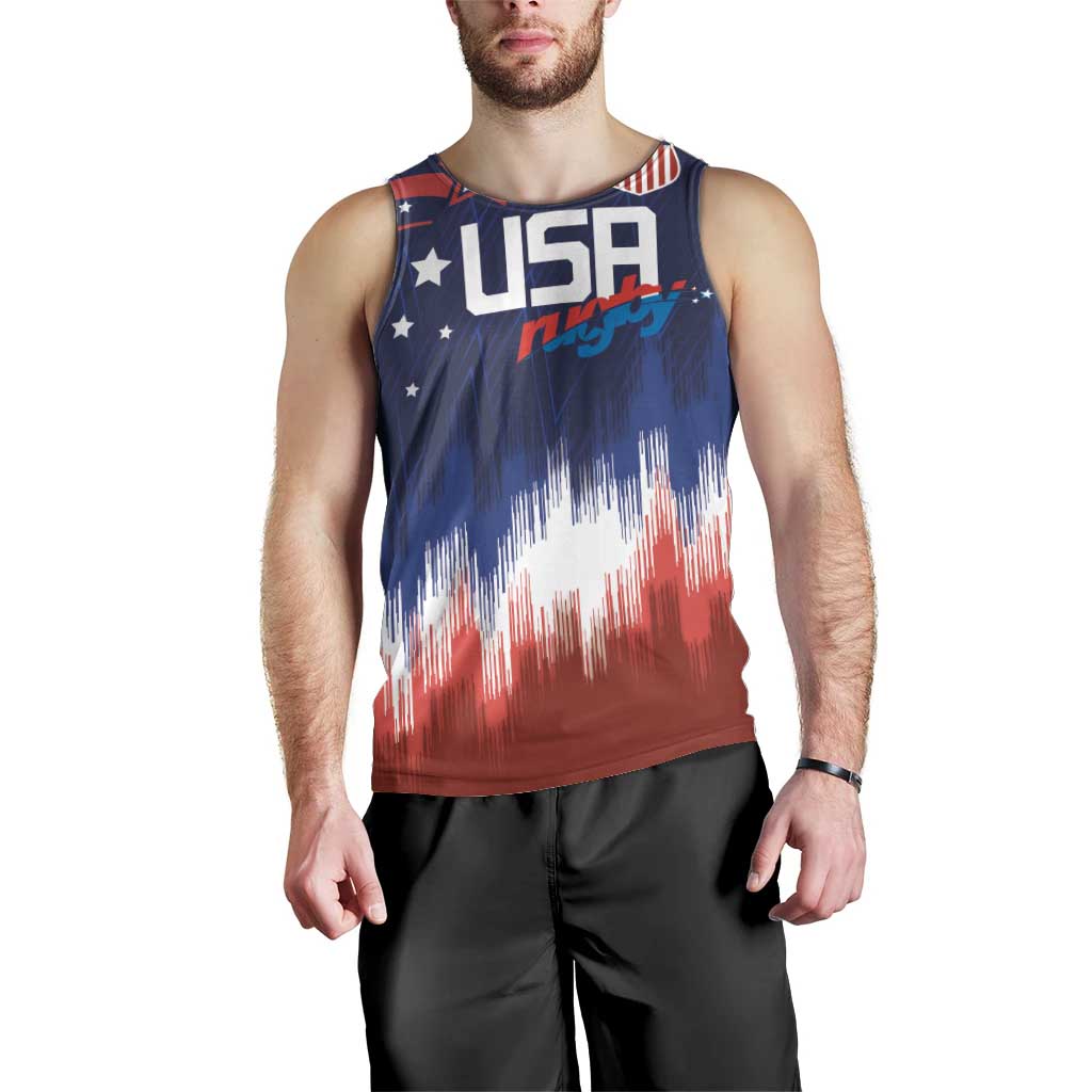 Custom Rugby USA Men Tank Top American Icon - Wonder Print Shop