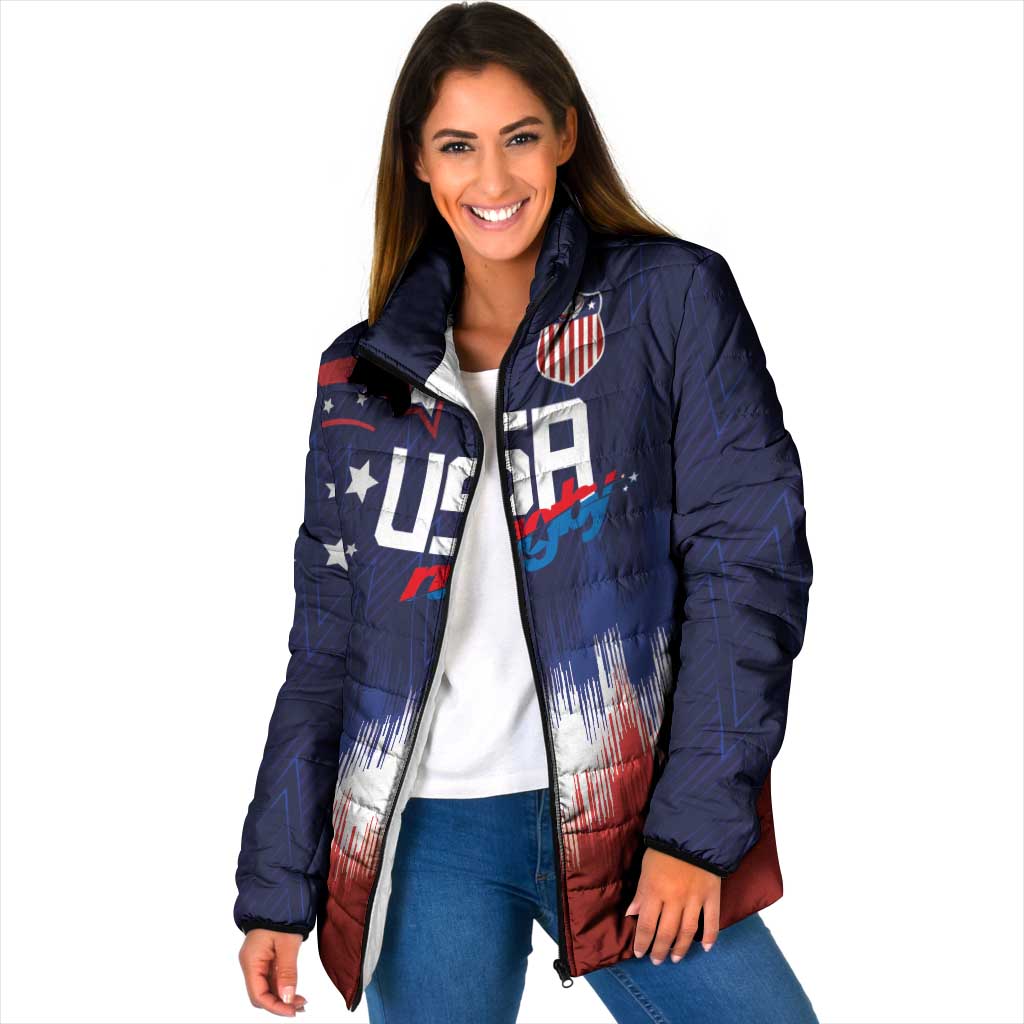 Custom Rugby USA Padded Jacket American Icon - Wonder Print Shop