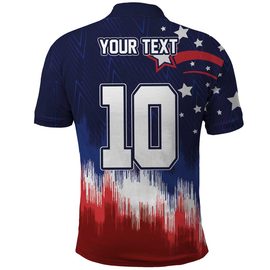 Custom Rugby USA Polo Shirt American Icon - Wonder Print Shop