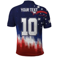 Custom Rugby USA Polo Shirt American Icon - Wonder Print Shop