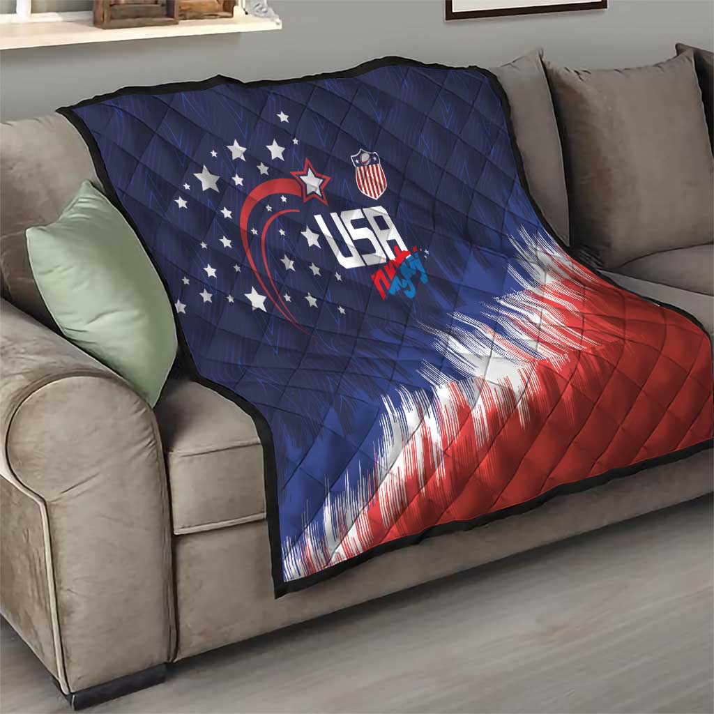 Rugby USA Quilt American Icon - Wonder Print Shop