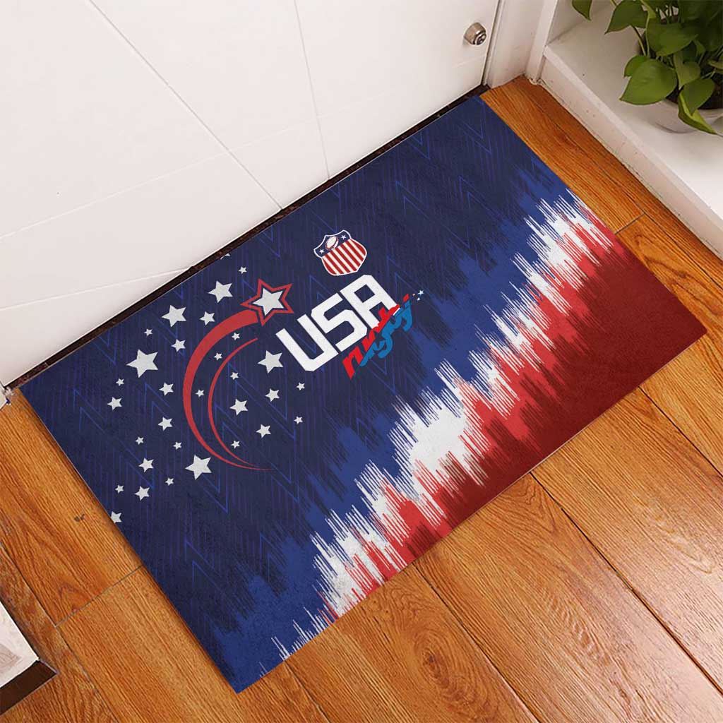 Rugby USA Rubber Doormat American Icon - Wonder Print Shop