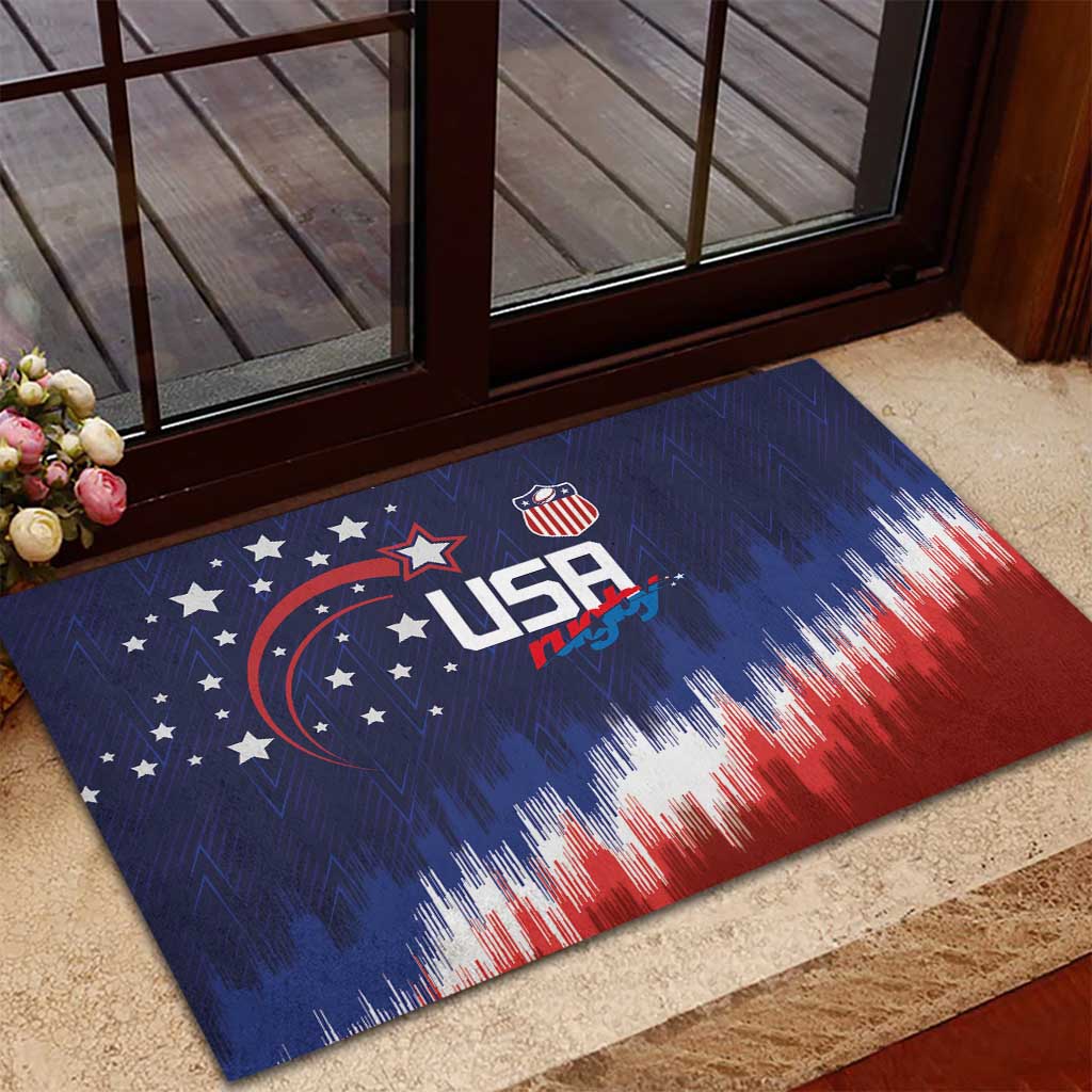 Rugby USA Rubber Doormat American Icon - Wonder Print Shop