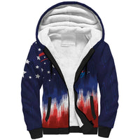Custom Rugby USA Sherpa Hoodie American Icon - Wonder Print Shop