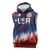 Custom Rugby USA Sleeveless Hoodie American Icon - Wonder Print Shop