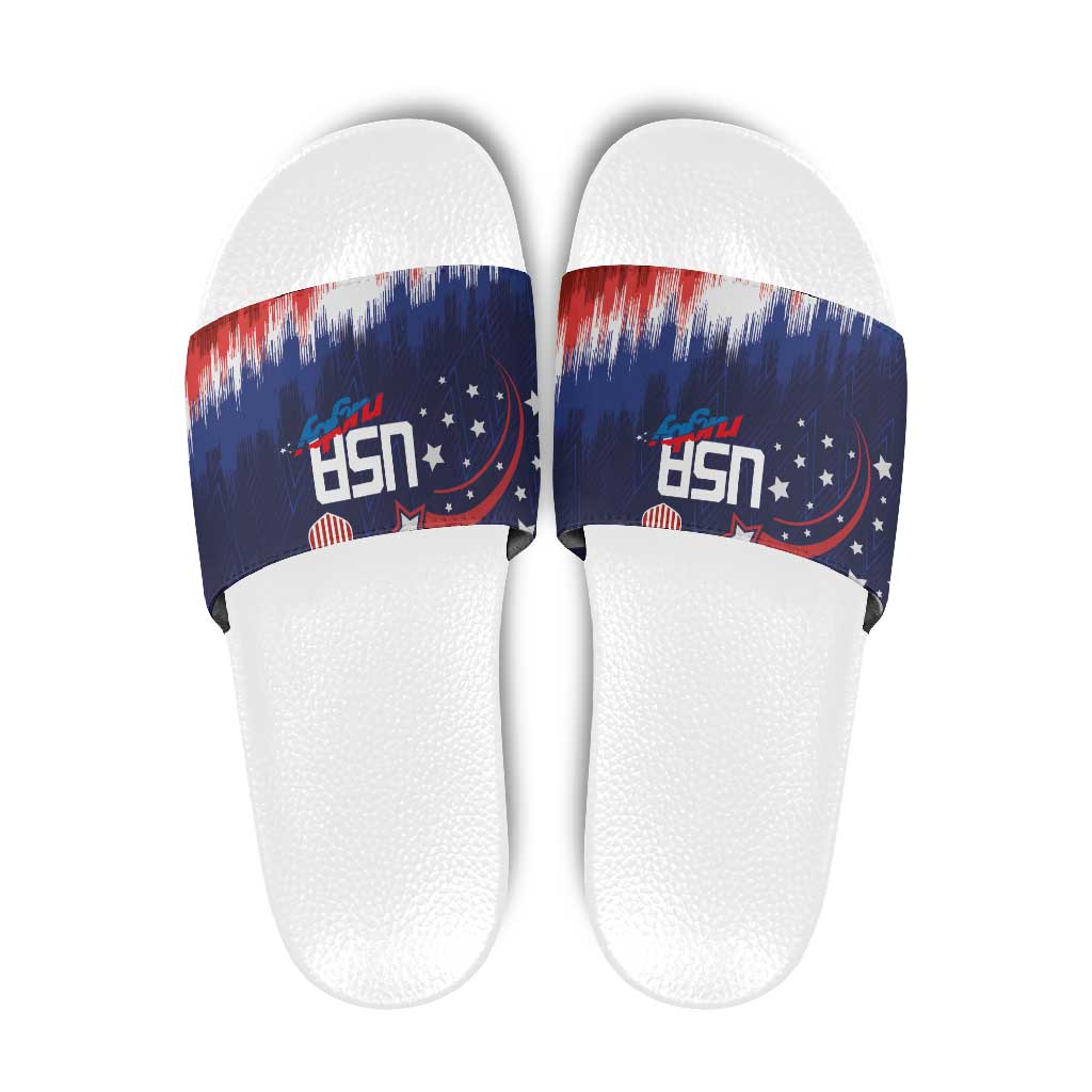 Rugby USA Slide Sandals American Icon - Wonder Print Shop