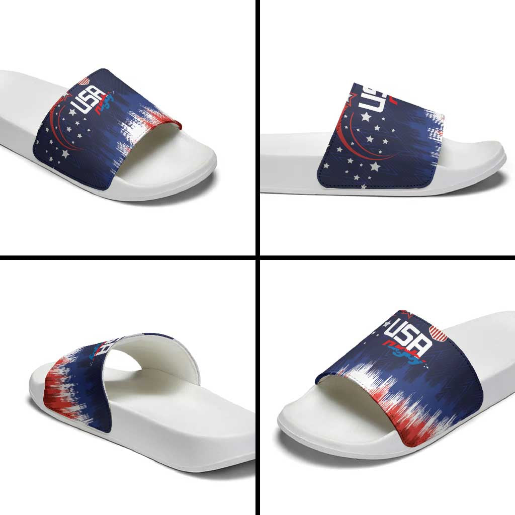 Rugby USA Slide Sandals American Icon - Wonder Print Shop