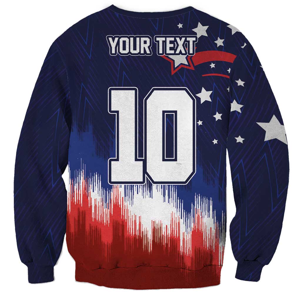 Custom Rugby USA Sweatshirt American Icon - Wonder Print Shop
