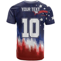 Custom Rugby USA T Shirt American Icon - Wonder Print Shop