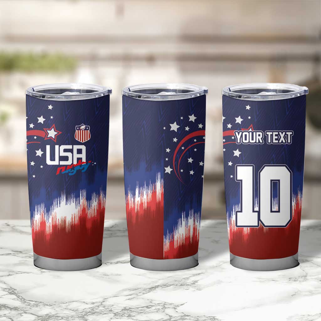 Custom Rugby USA Tumbler Cup American Icon - Wonder Print Shop