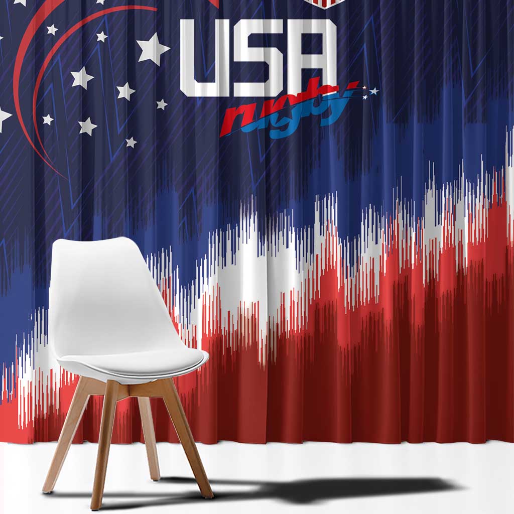 Rugby USA Window Curtain American Icon - Wonder Print Shop