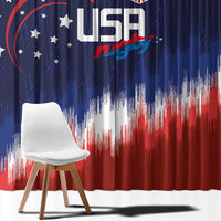 Rugby USA Window Curtain American Icon - Wonder Print Shop