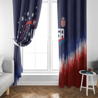 Rugby USA Window Curtain American Icon - Wonder Print Shop