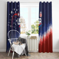 Rugby USA Window Curtain American Icon - Wonder Print Shop
