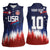 Custom Rugby USA Women Sleeveless Polo Shirt American Icon - Wonder Print Shop
