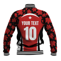Custom Canada Pacific Rugby 2024 Baseball Jacket Maple Pattern Jersey - Wonder Print Shop