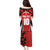 Custom Canada Pacific Rugby 2024 Family Matching Puletasi and Hawaiian Shirt Maple Pattern Jersey - Wonder Print Shop