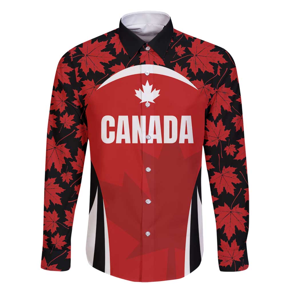 Custom Canada Pacific Rugby 2024 Family Matching Summer Maxi Dress and Hawaiian Shirt Maple Pattern Jersey - Wonder Print Shop