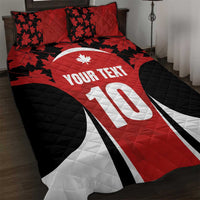 Custom Canada Pacific Rugby 2024 Quilt Bed Set Maple Pattern Jersey - Wonder Print Shop