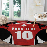 Custom Canada Pacific Rugby 2024 Round Carpet Maple Pattern Jersey