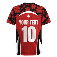 Custom Canada Pacific Rugby 2024 Rugby Jersey Maple Pattern Jersey - Wonder Print Shop