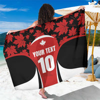 Custom Canada Pacific Rugby 2024 Sarong Maple Pattern Jersey - Wonder Print Shop