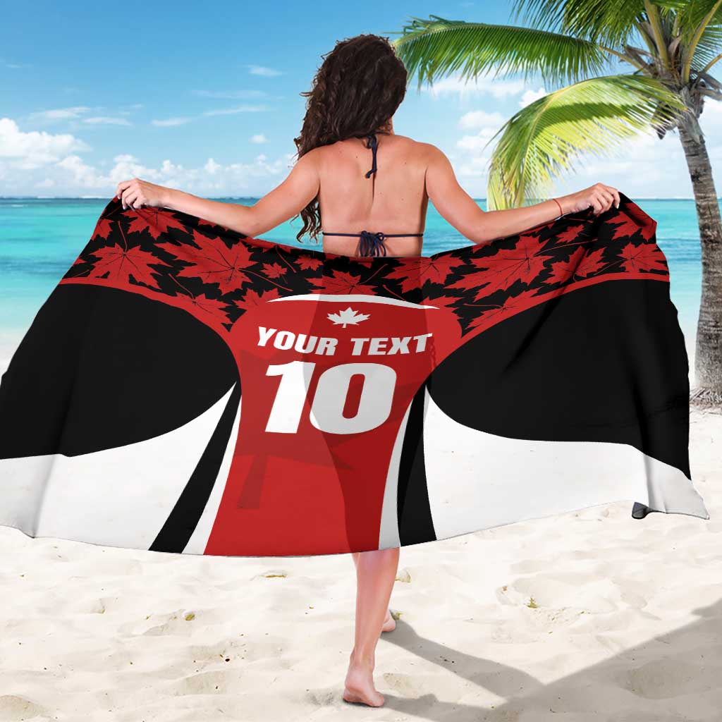 Custom Canada Pacific Rugby 2024 Sarong Maple Pattern Jersey - Wonder Print Shop