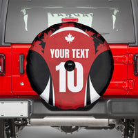 Custom Canada Pacific Rugby 2024 Spare Tire Cover Maple Pattern Jersey - Wonder Print Shop