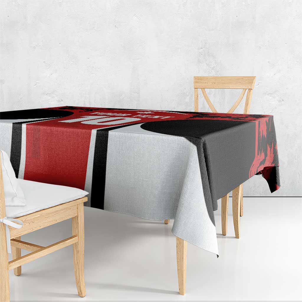 Custom Canada Pacific Rugby 2024 Tablecloth Maple Pattern Jersey - Wonder Print Shop