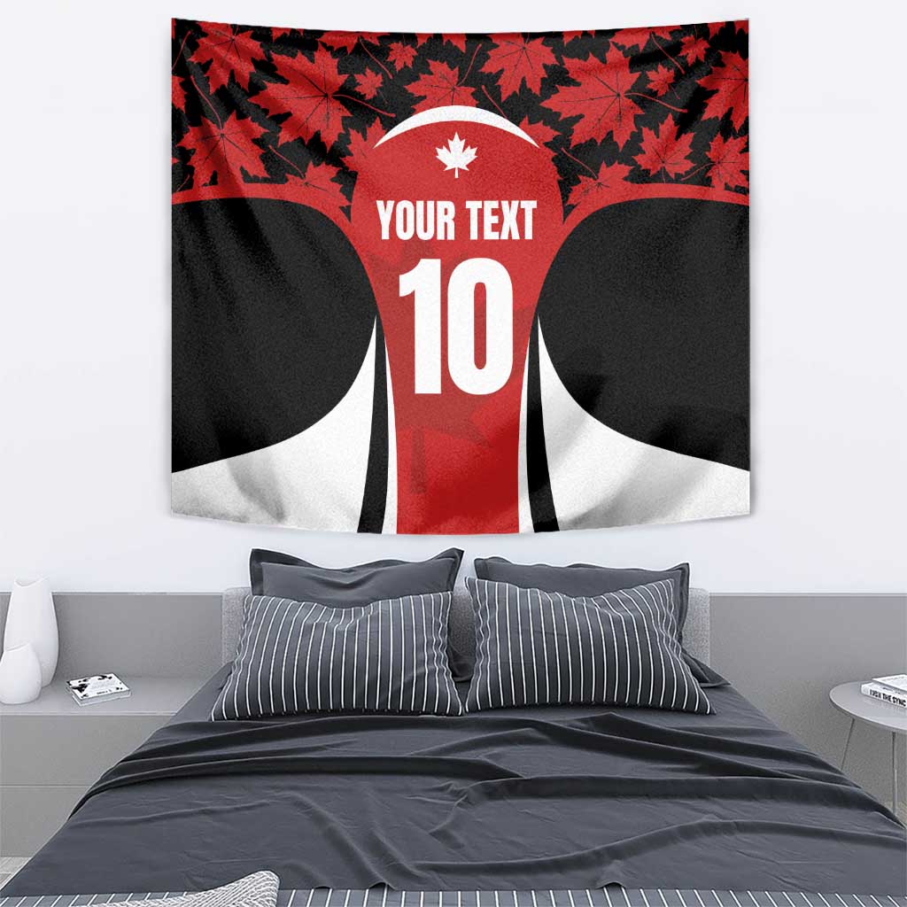 Custom Canada Pacific Rugby 2024 Tapestry Maple Pattern Jersey - Wonder Print Shop