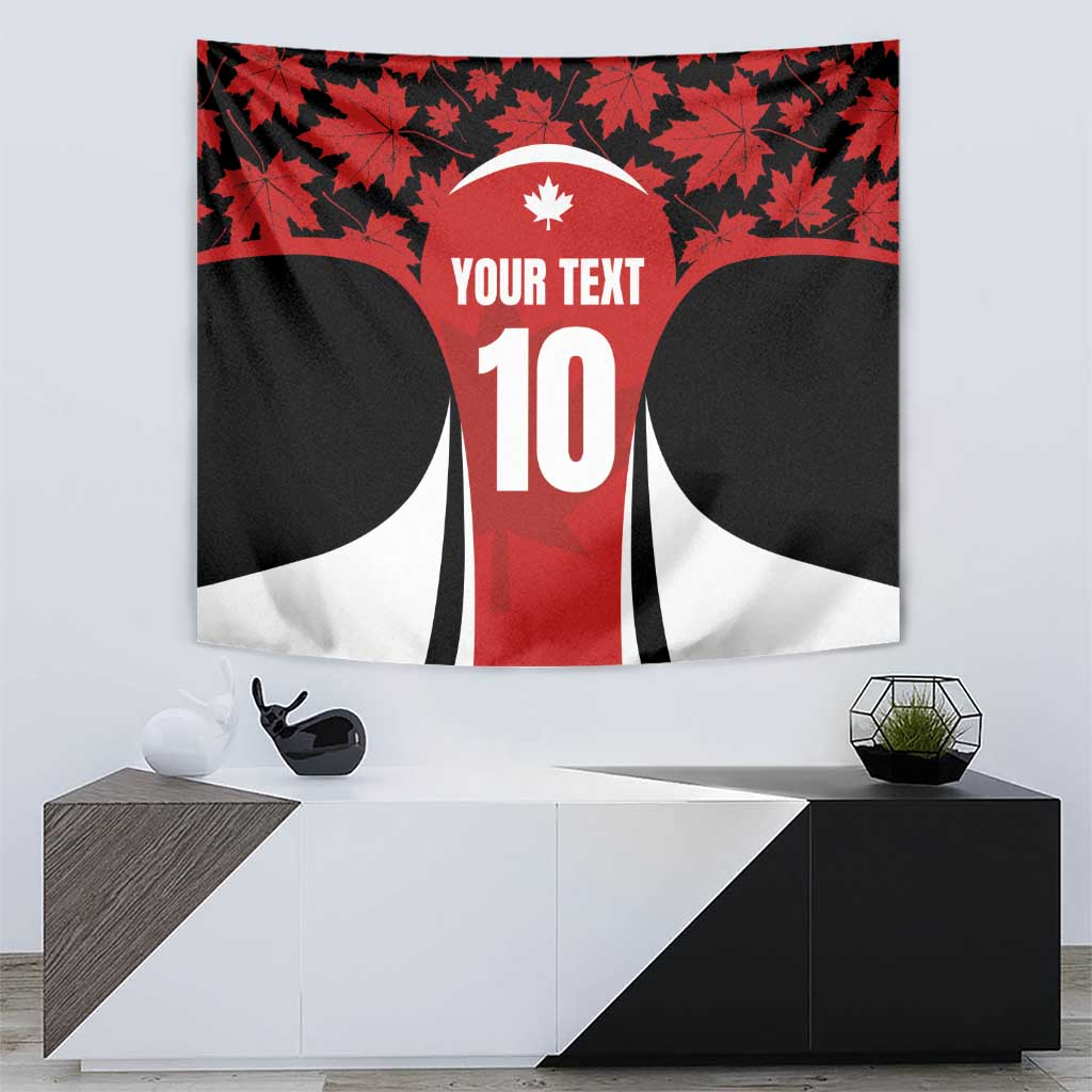 Custom Canada Pacific Rugby 2024 Tapestry Maple Pattern Jersey - Wonder Print Shop