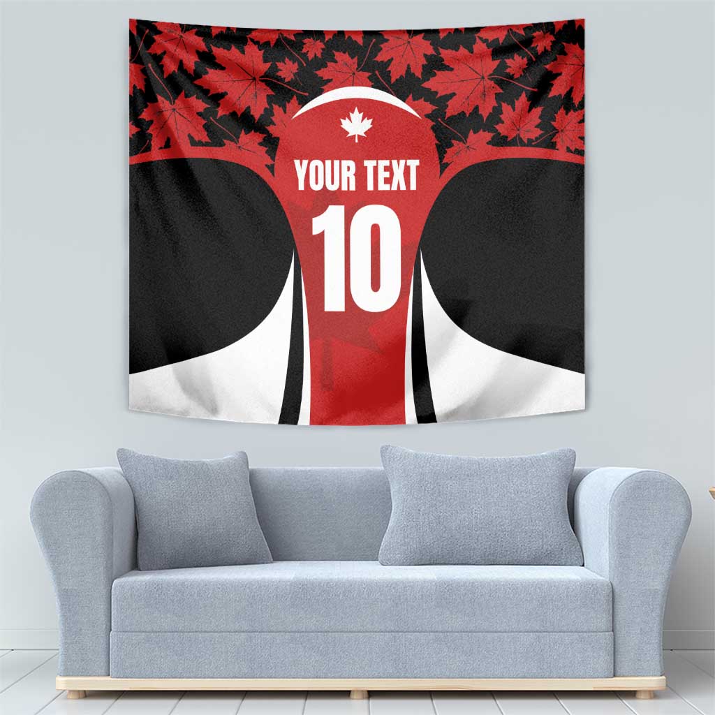 Custom Canada Pacific Rugby 2024 Tapestry Maple Pattern Jersey - Wonder Print Shop