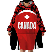 Custom Canada Pacific Rugby 2024 Wearable Blanket Hoodie Maple Pattern Jersey - Wonder Print Shop