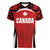 Custom Canada Pacific Rugby 2024 Women V-Neck T-Shirt Maple Pattern Jersey - Wonder Print Shop