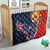 Filipino American History Month Quilt USA Eagle and Philippines Sun Symbol with National Flag - Wonder Print Shop