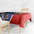 Filipino American History Month Tablecloth USA Eagle and Philippines Sun Symbol with National Flag - Wonder Print Shop